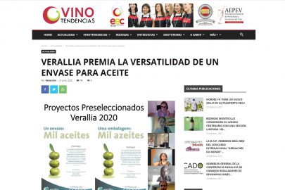 Vino Tendencias - Concurso Verallia 2020